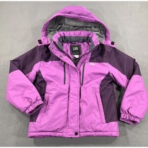 ZSHOW Girls' Ski Jacket Waterproof Fleece Raincoat Windproof Warm Winter Coat 8